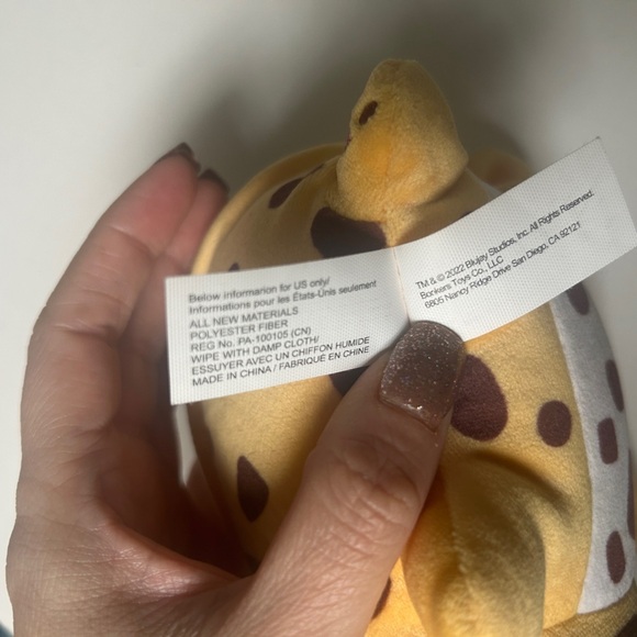 Aphmau Meemeows Litter 3 Plush Chocolate Chip Cookie Cat - Picture 7 of 8